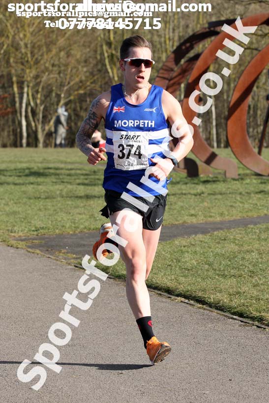 Senior mens 2018 Royal Signals NECAA Road Relays, Hetton. Photo: David T. Hewitson/Sports for All Pics